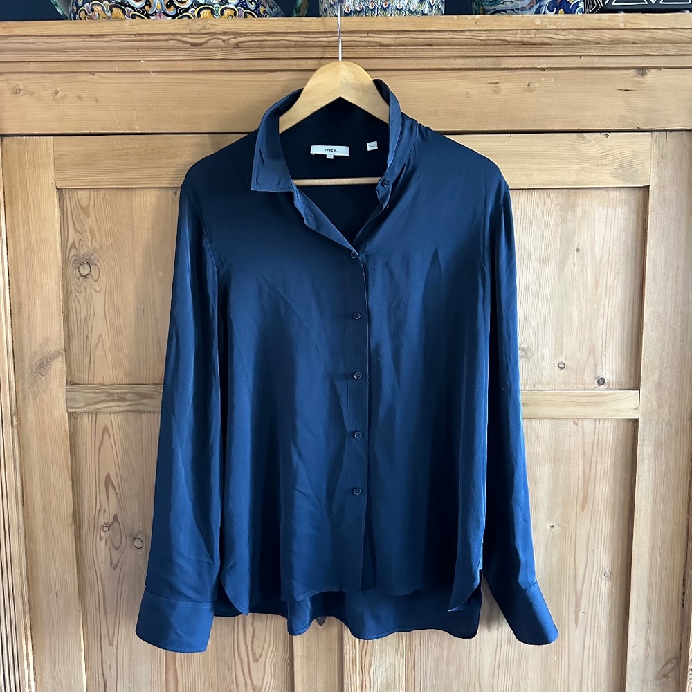 Vince Silk Blouse